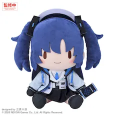 ブルーアーカイブ　ユウカ　ふわぷち　ぬいぐるみ（Ｌ）