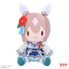 ウマ娘 プリティーダービー　サトノダイヤモンド　ふわぷち　ぬいぐるみ（L）