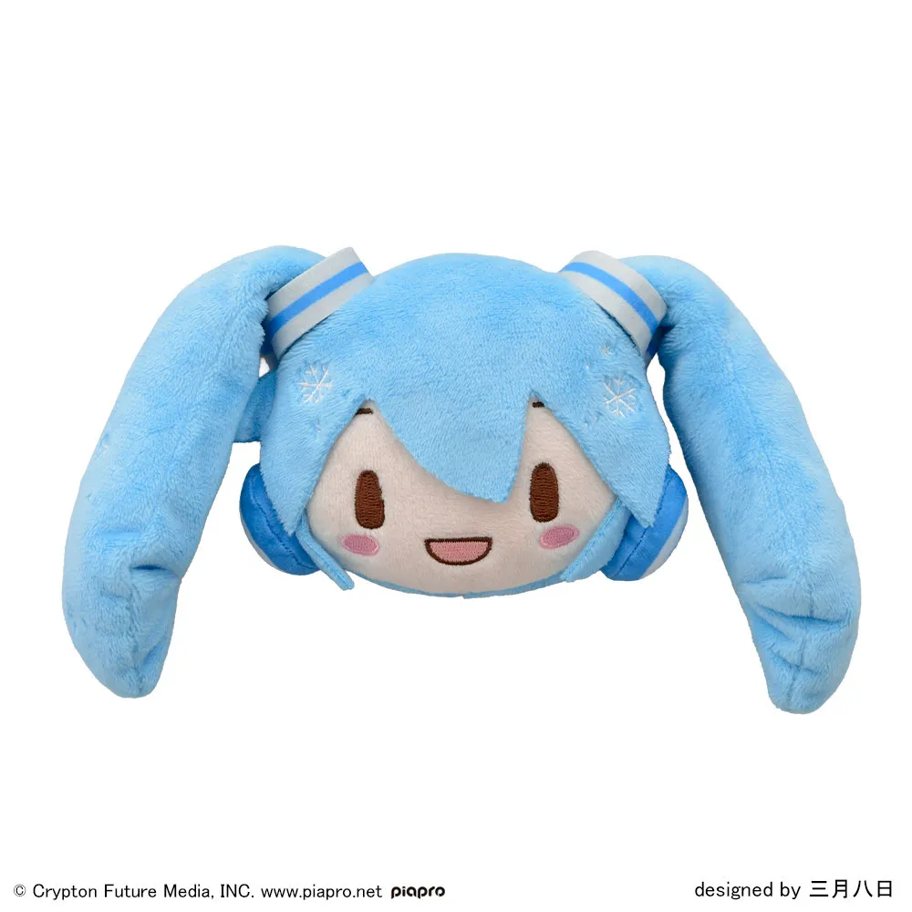 雪ミク　ふわぷち　フェイスマスコット