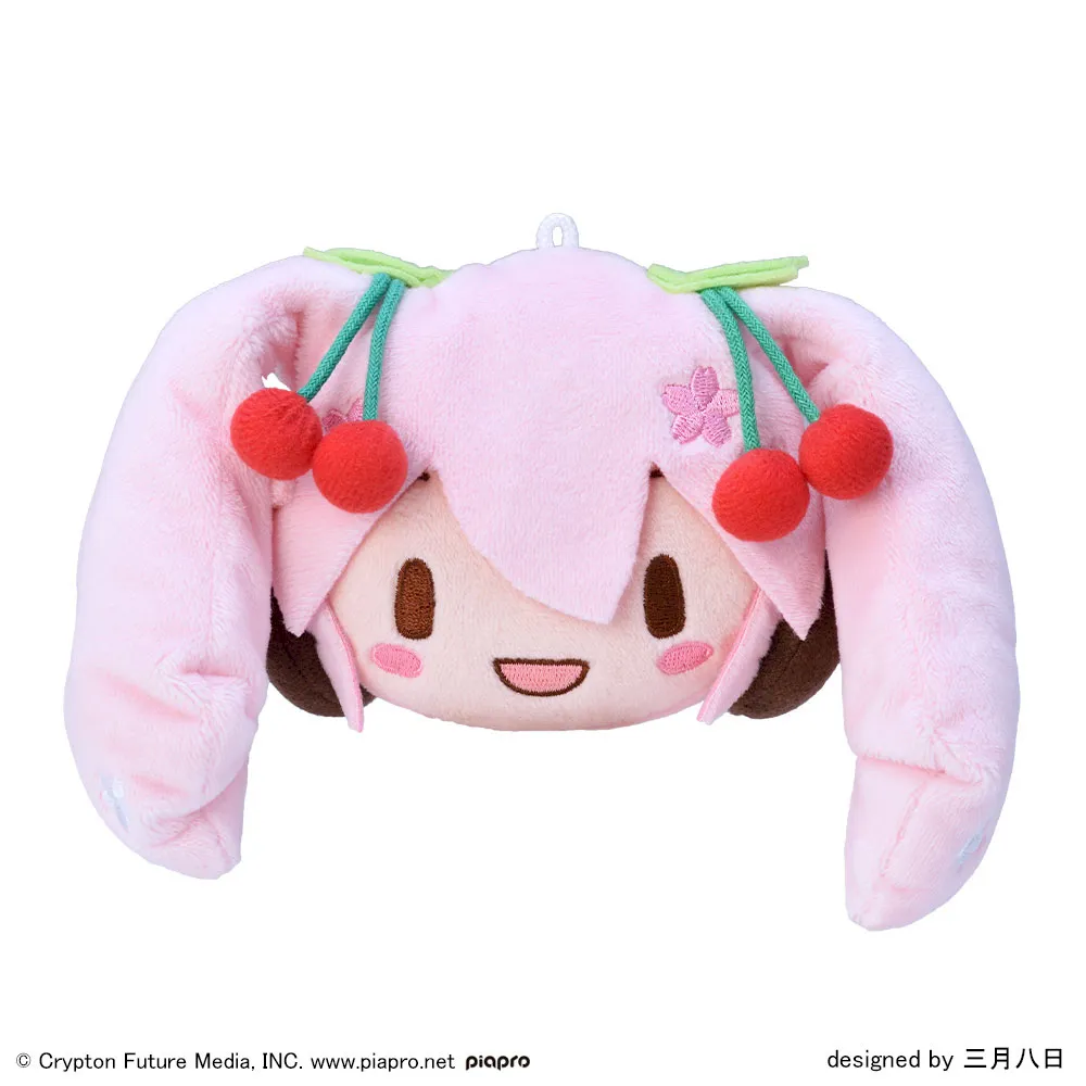 桜ミク ふわぷち フェイスマスコット