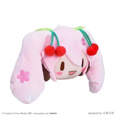 桜ミク ふわぷち フェイスマスコット