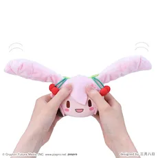 桜ミク ふわぷち フェイスマスコット