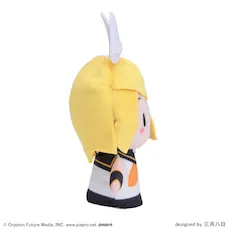 鏡音リン　ふわぷち　フィンガーマスコット