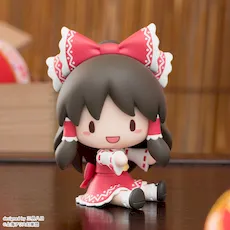 [グッズ]東方Project　ふわぷち　デフォルメフィギュア　博麗霊夢