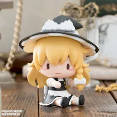 [グッズ]東方Project　ふわぷち　デフォルメフィギュア　霧雨魔理沙