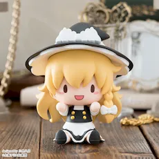 [グッズ]東方Project　ふわぷち　デフォルメフィギュア　霧雨魔理沙