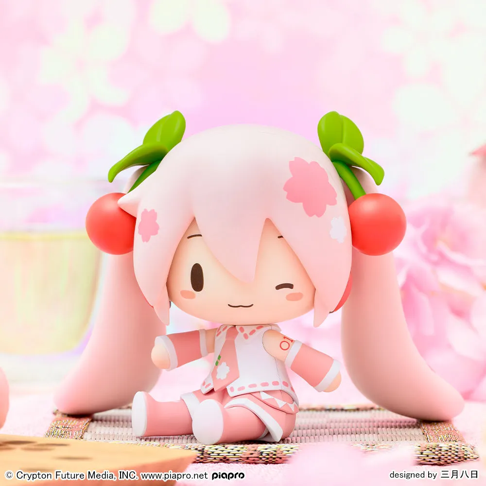 [グッズ]初音ミクシリーズ　ふわぷち　デフォルメフィギュア　桜ミク