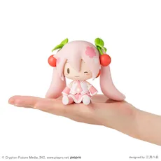 [グッズ]初音ミクシリーズ　ふわぷち　デフォルメフィギュア　桜ミク