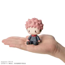 [グッズ]呪術廻戦　ふわぷち　デフォルメフィギュア　虎杖悠仁