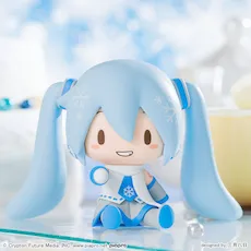 [グッズ]初音ミクシリーズ　ふわぷち　デフォルメフィギュア　雪ミク