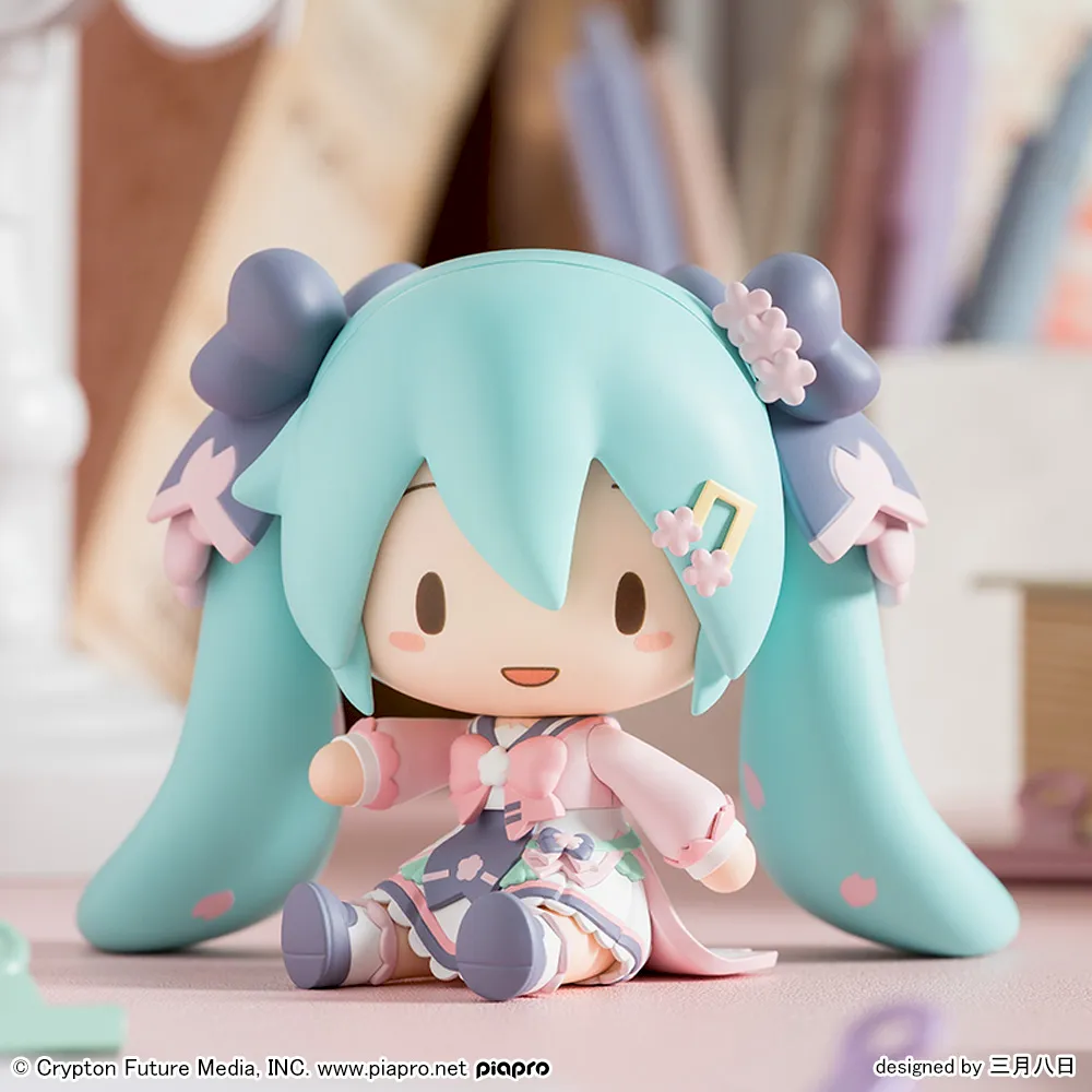 初音ミクシリーズ　ふわぷち　デフォルメフィギュア　新学期