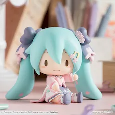 初音ミクシリーズ　ふわぷち　デフォルメフィギュア　新学期