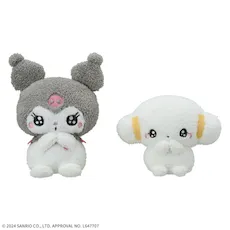 ゆるかわ サンリオキャラクターズ きゅるぽて Mぬいぐるみ“クロミ・こ