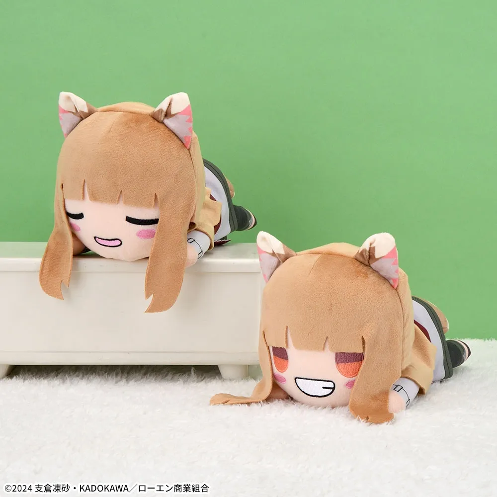 狼と香辛料 MERCHANT MEETS THE WISE WOLF　寝そべり　Mぬいぐるみ“ホロ”