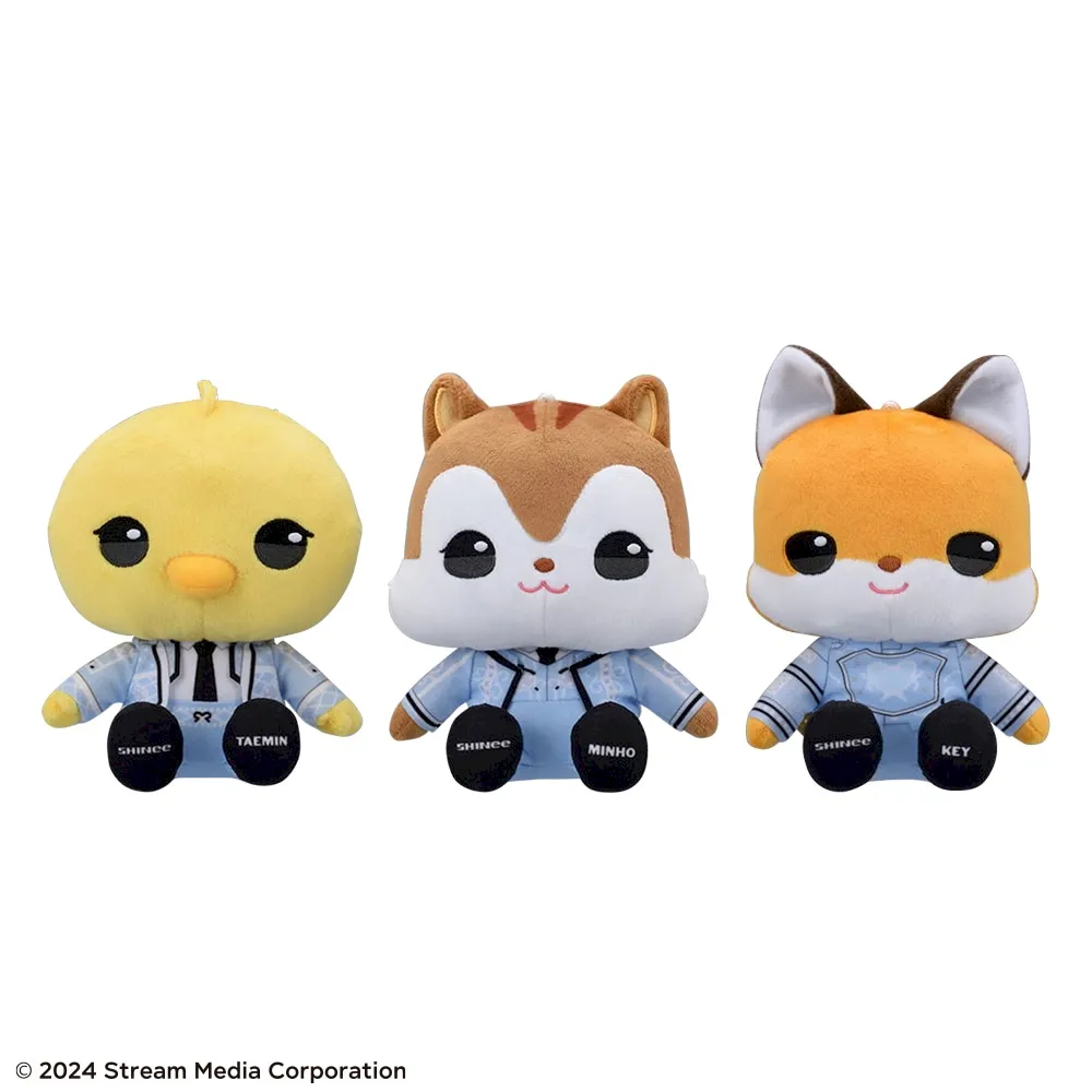 SHINee　ANIMAL COORDY　ちょこんとおすわり　ぬいぐるみVer.2