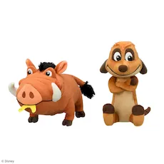 ライオン・キング Mぬいぐるみ “プンバァ&ティモン”｜プライズ・くじ