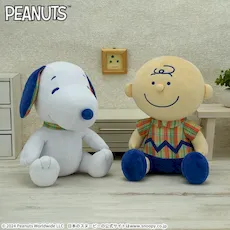 SNOOPY™　Lぬいぐるみ　サマーチェック