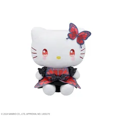 ハローキティ Lぬいぐるみ Romantic Butterflies