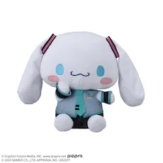 初音ミク×シナモロール Lぬいぐるみ“シナモロール”｜プライズ・くじ