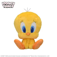 ルーニー・テューンズ Lぬいぐるみ“トゥイーティー” ぺたんこおすわり