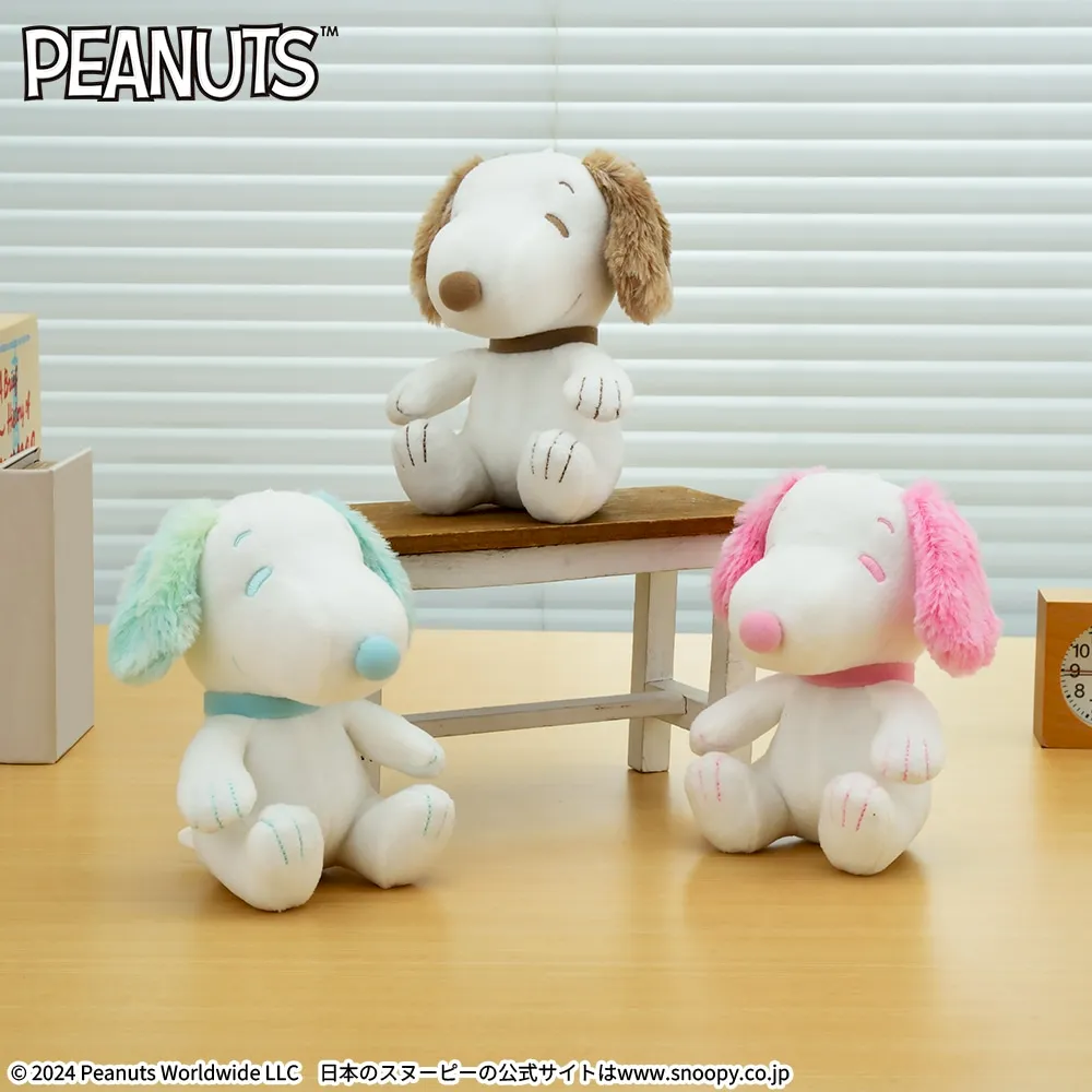 SNOOPY™　ぬいぐるみ　マーブルカラー