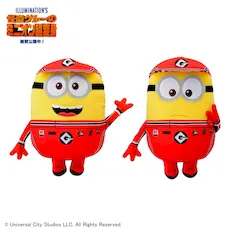 怪盗グルーのミニオン超変身 Lぬいぐるみ ~ピットクルー~