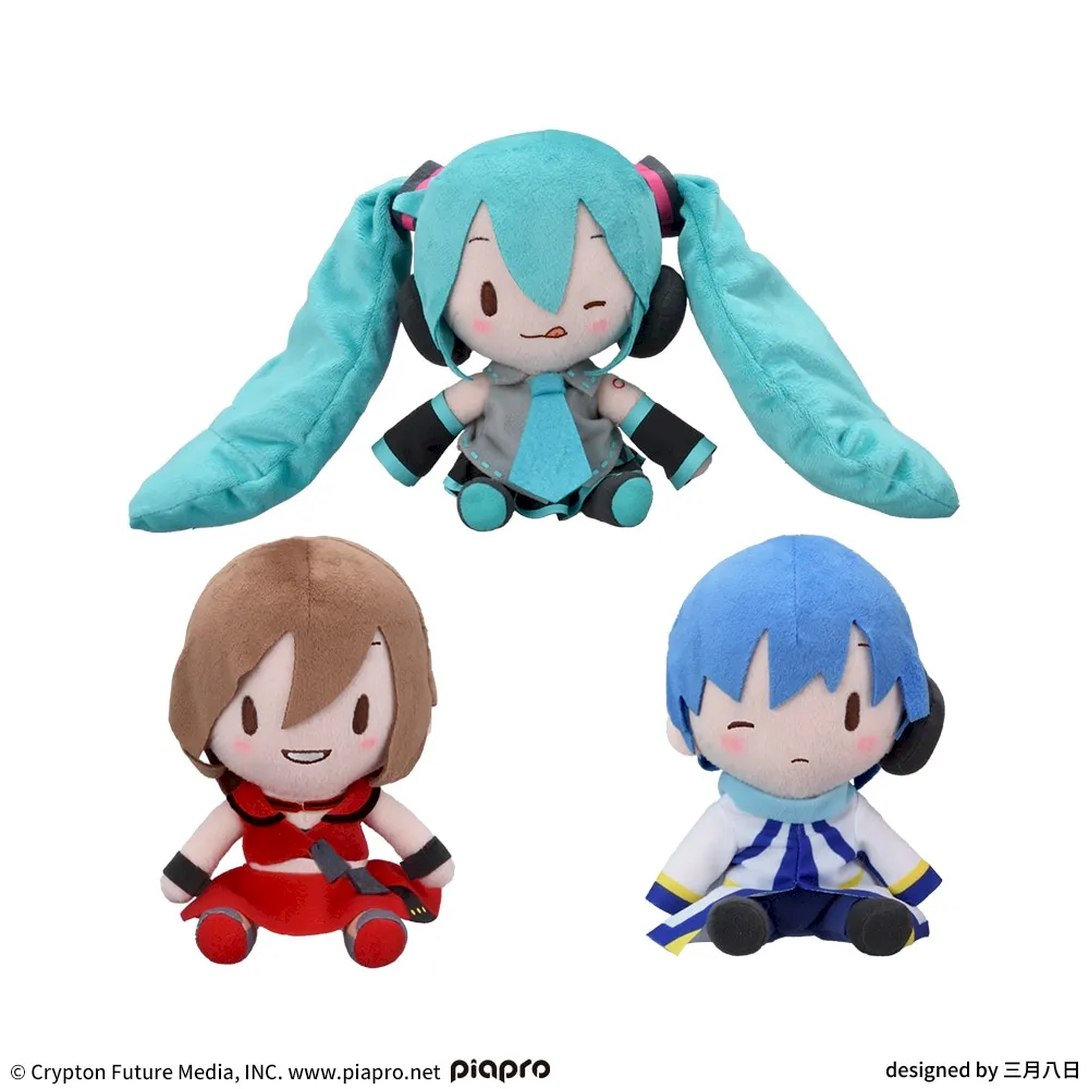 【まとめ売り】初音ミクシリーズ ふわぷち ぬいぐるみ 6種セット 初音ミクシリーズ ふわぷち ぬいぐるみ“初音ミク&MEIKO&KAITO