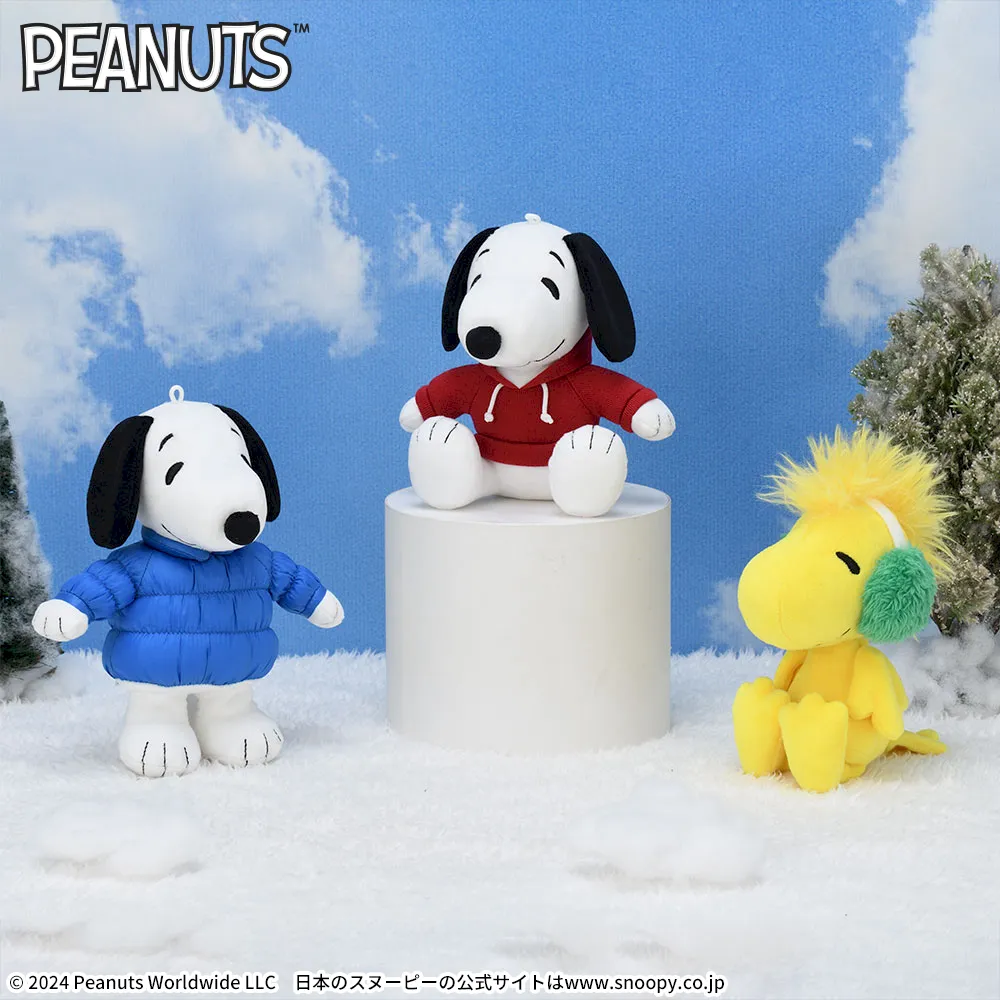 SNOOPY™　ぬいぐるみ　あったかウィンター