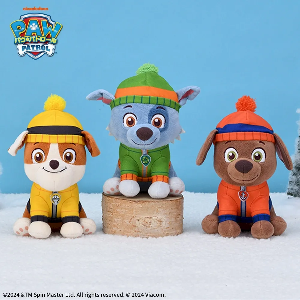 パウパトロール ぬいぐるみ 6体セット パウ・パトロール ウィンターぬいぐるみVol.2｜プライズ・くじ・グッズ