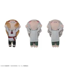 朔*夜様 狼と香辛料Ⅱ　ホロ　ぬいぐるみ　青島文化教材社　キャラもふ 狼と香辛料 MERCHANT MEETS THE WISE WOLF 寝そべり ぬいぐるみ