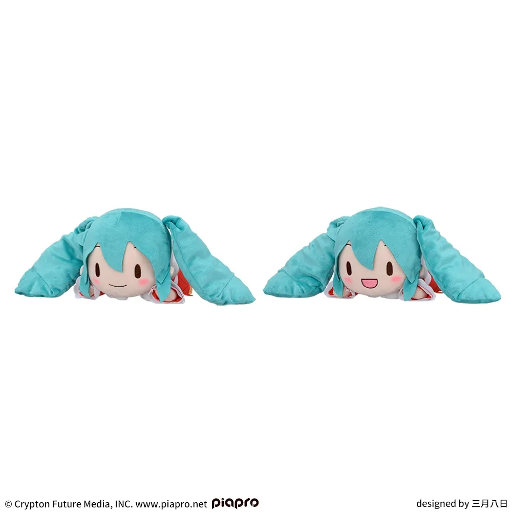初音ミクシリーズ ふわぷち 寝そべり Mぬいぐるみ “初音ミク