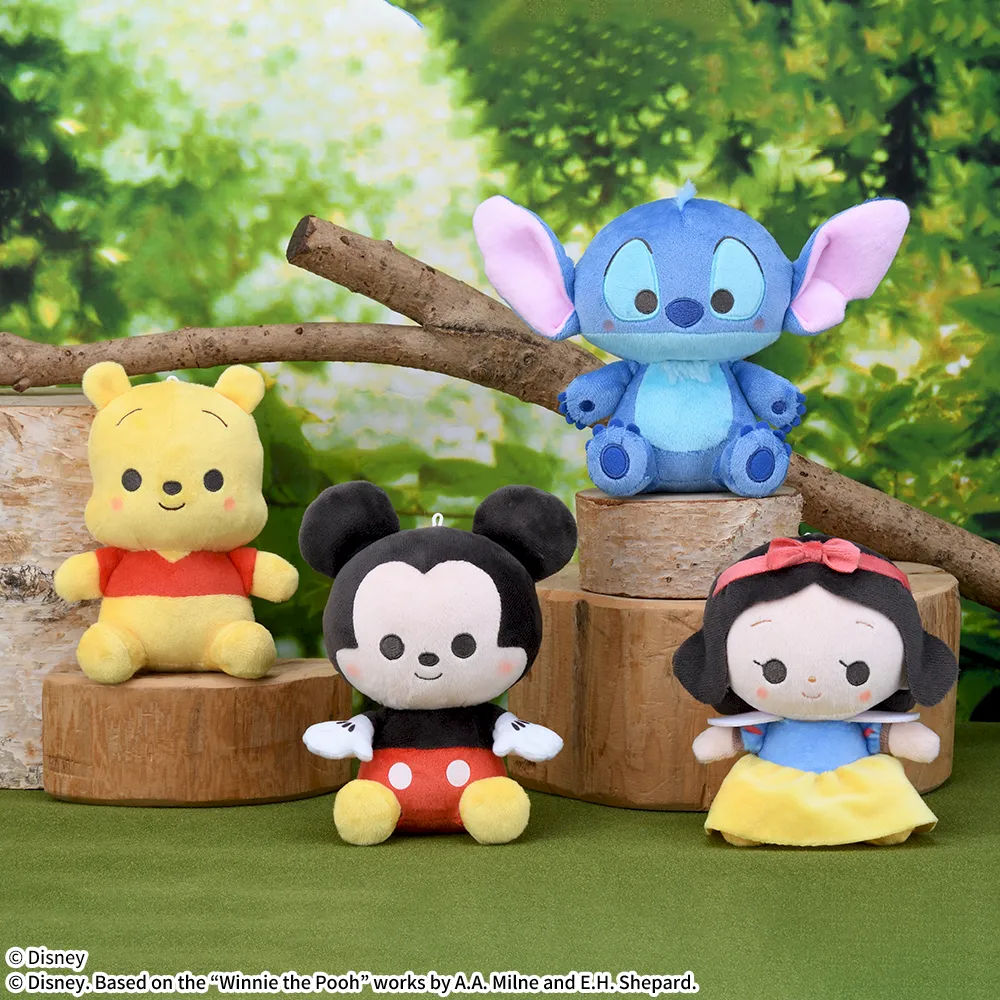 ディズニーキャラクター ころりんどわーふ ぬいぐるみVol.1｜プライズ