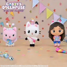 ギャビーのドールハウス　ぬいぐるみ　～パンディのおたんじょうび～