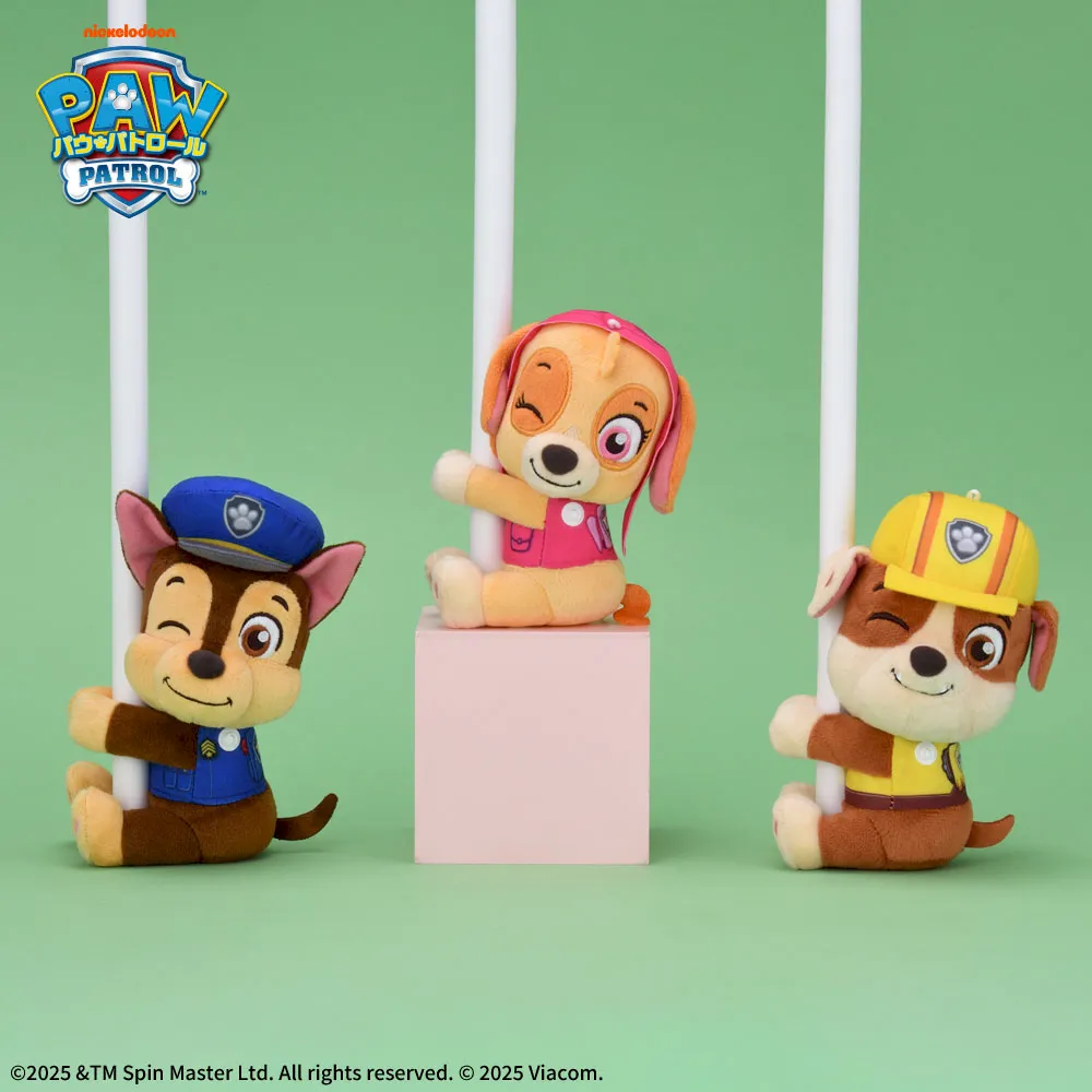 パウ・パトロール くっつき ぬいぐるみ｜プライズ・くじ・グッズ情報