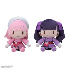 前橋ウィッチーズ　ふわぷち　Mぬいぐるみ“赤城ユイナ&新里アズ”