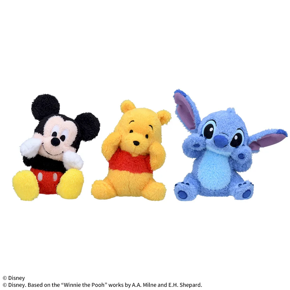 ディズニーキャラクター ひょこぴょこ ぬいぐるみVol.1｜プライズ