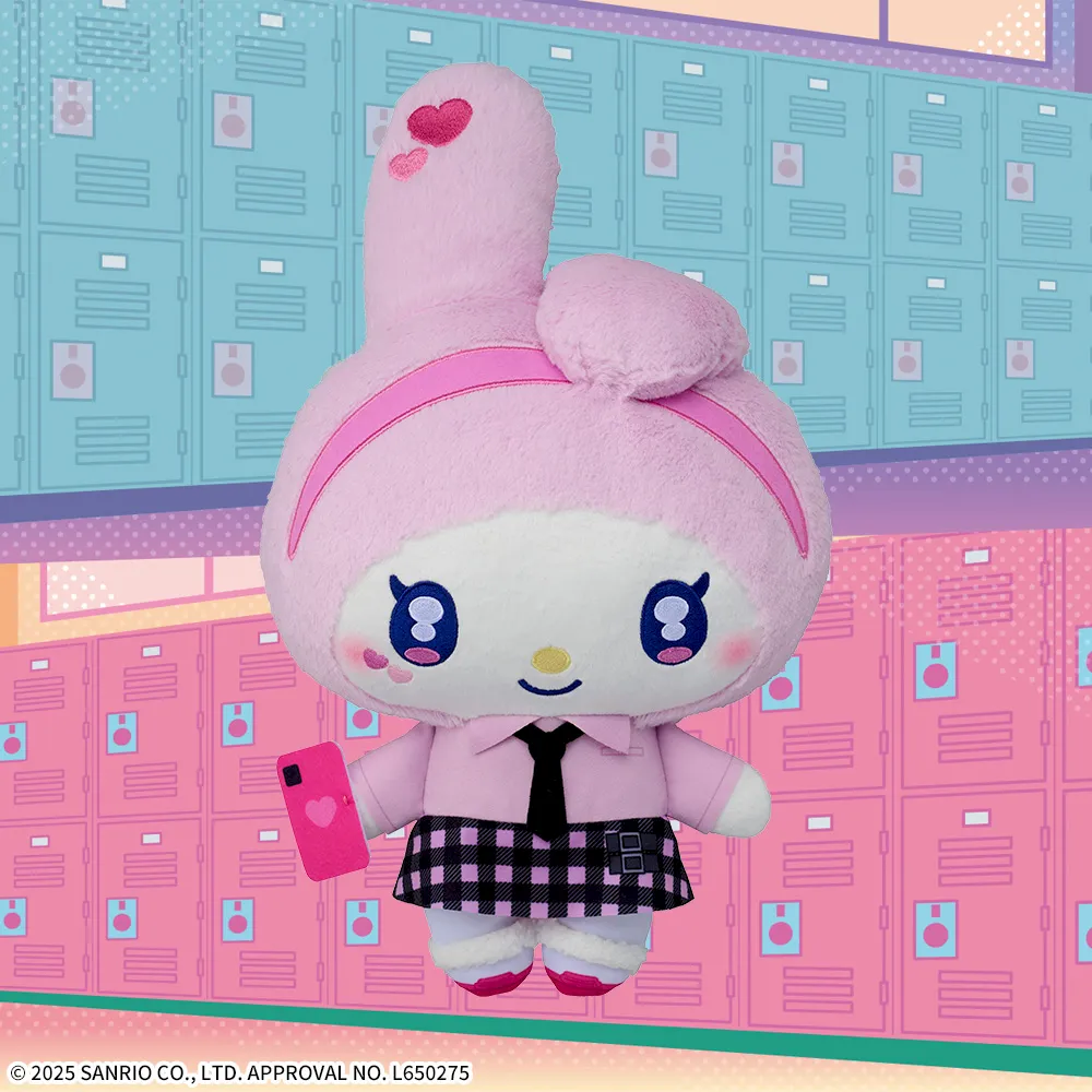 ゆるかわ サンリオキャラクターズ Lぬいぐるみ“マイメロディ” GL☆W UP