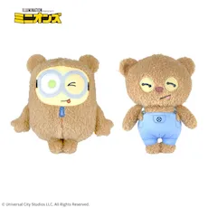 ミニオン　Lぬいぐるみ“ボブ&ティム”　まねっこコスチュームVer.