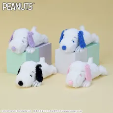 SNOOPY™　ぬいぐるみ　くたっとカラフル