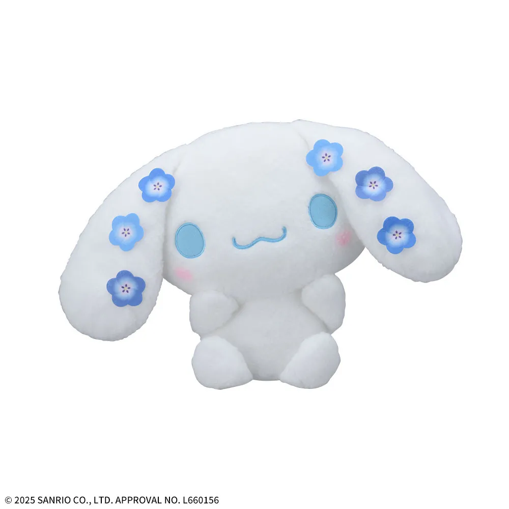ゆるかわ サンリオキャラクターズ Lぬいぐるみ“シナモロール” Nemophi