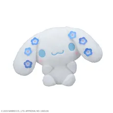 ゆるかわ サンリオキャラクターズ Lぬいぐるみ“シナモロール” Nemophi Lazuli