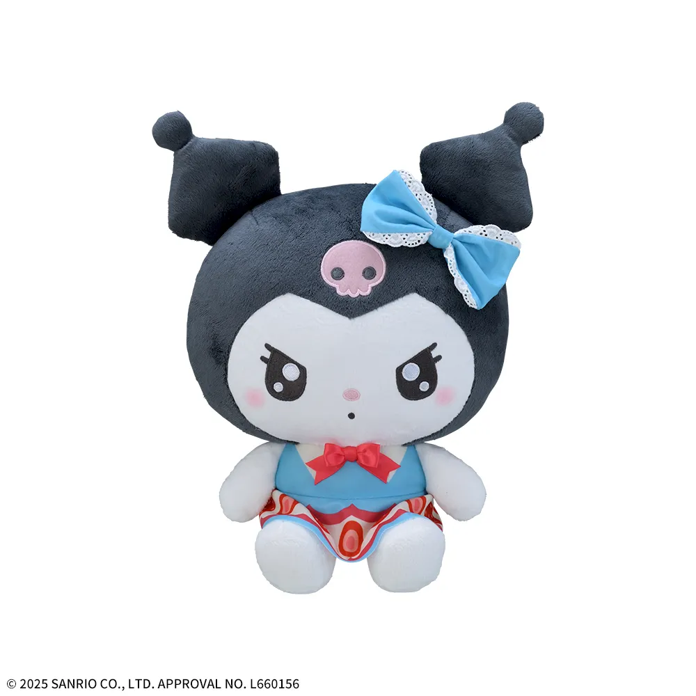 ゆるかわ サンリオキャラクターズ Lぬいぐるみ“クロミ” ANNIVERSARY