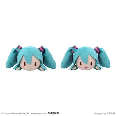 初音ミクシリーズ ふわぷち 寝そべり Mぬいぐるみ“初音ミク