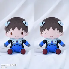 エヴァンゲリオンシリーズ　ふわぷち　Mぬいぐるみ“シンジ”