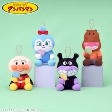 それいけ！アンパンマン ころふわ　カラフルキャンディぬいぐるみ