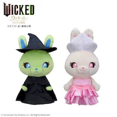 ウィキッド ふたりの魔女 ANIMAL COORDY Lぬいぐるみ “エルファバ