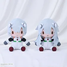 エヴァンゲリオンシリーズ ふわぷち Mぬいぐるみ“レイ”｜プライズ