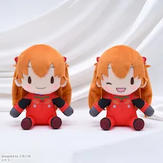 ぷちえゔぁスーパーDXぬいぐるみアスカ制服ver アニメグッズエヴァレトロ非売品 エヴァンゲリオンシリーズ ふわぷち Mぬいぐるみ“アスカ”｜プライズ