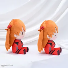 エヴァンゲリオンシリーズ ふわぷち Mぬいぐるみ“アスカ”｜プライズ