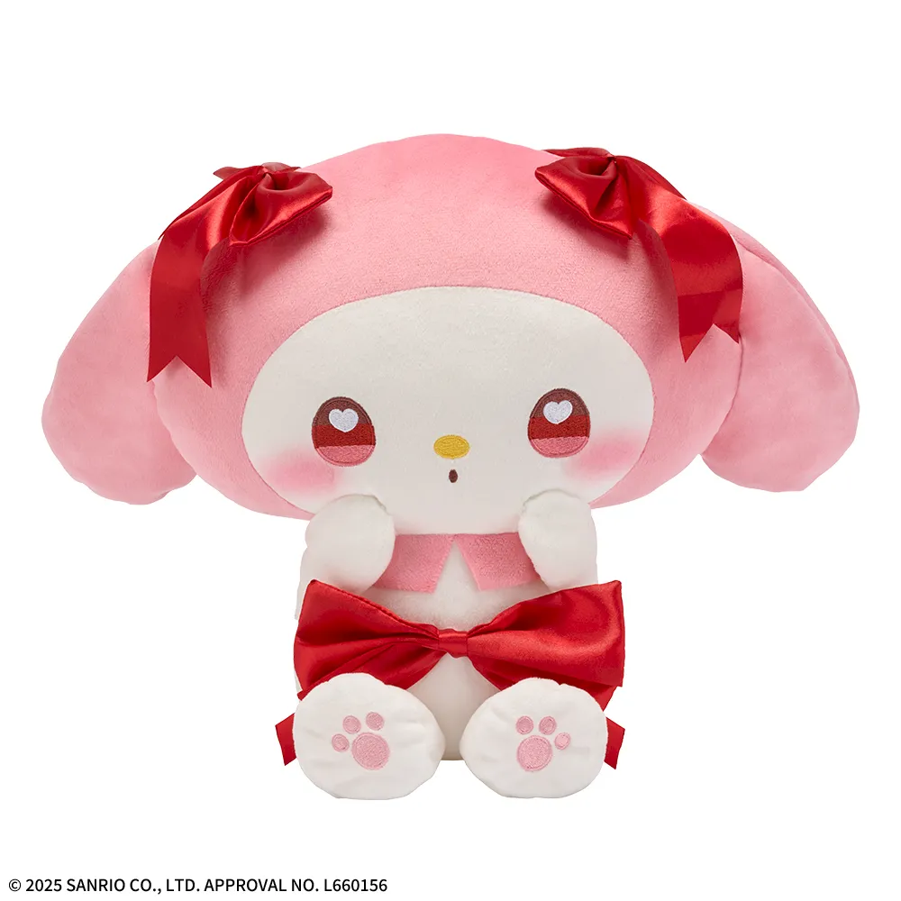 ゆるかわ サンリオキャラクターズ Lぬいぐるみ“マイメロディ” RIBBON